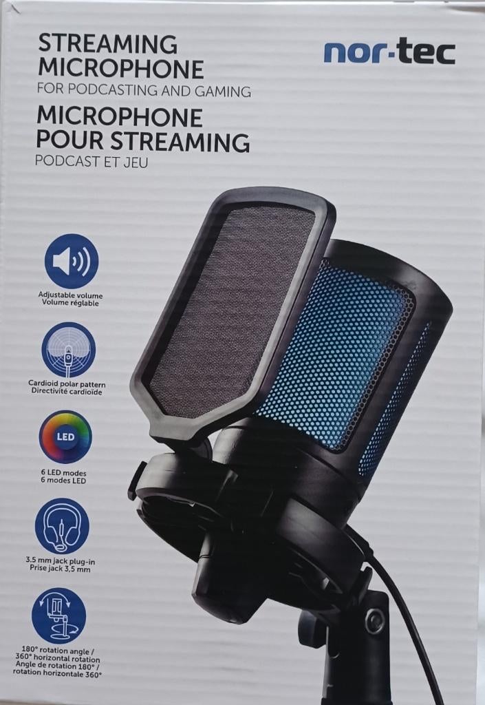 Streaming Microfoon, Muziek en Instrumenten, Microfoons, Nieuw, Overige typen, Ophalen of Verzenden