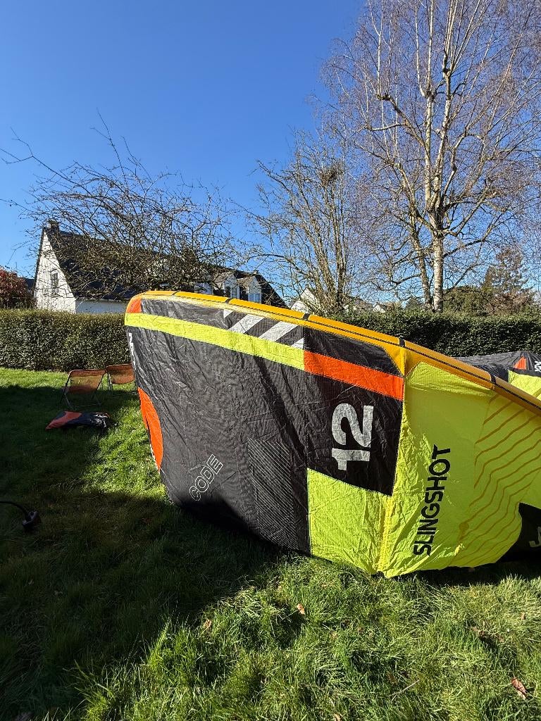 Slingshot Code NXT 12m, Watersport en Boten, Verzenden, Geen board, Zo goed als nieuw, Kite