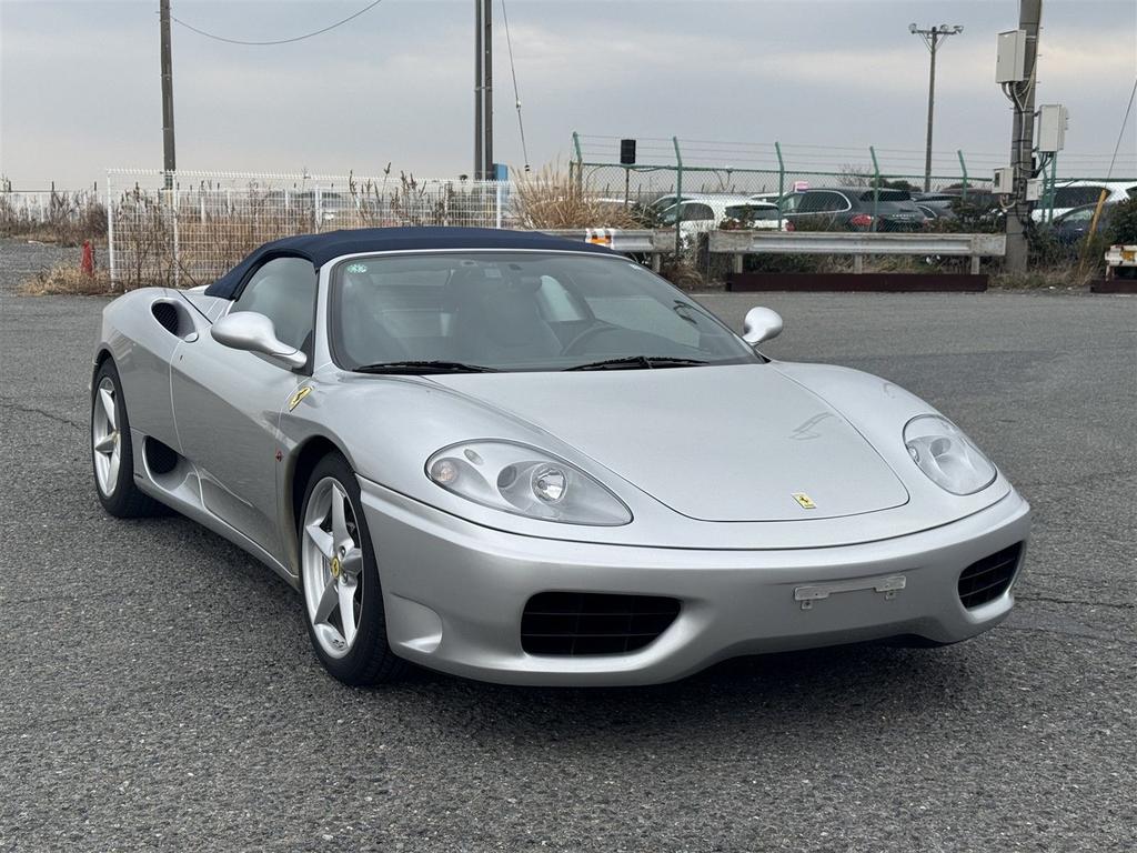 Ferrari 360 Spider F1 2004 Perfect /Slechts 15.208 Km, Autos, Ferrari, Argent ou Gris, Achat, Entreprise, Cabriolet