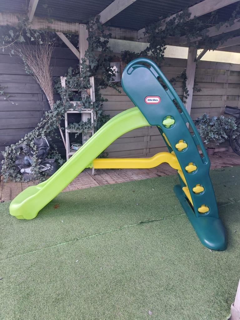 Grote glijbaan little tikes, Kinderen en Baby's, Speelgoed | Buiten | Speeltoestellen, Ophalen, Glijbaan