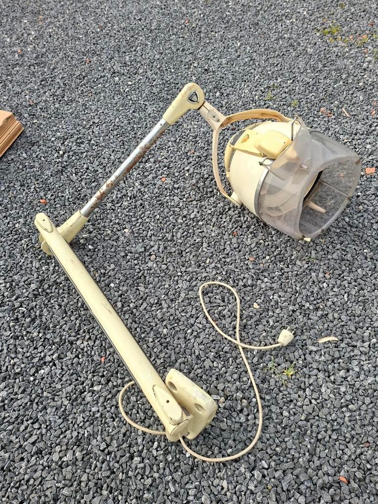 Professionele vintage haardroger voor aan de muur, Ophalen