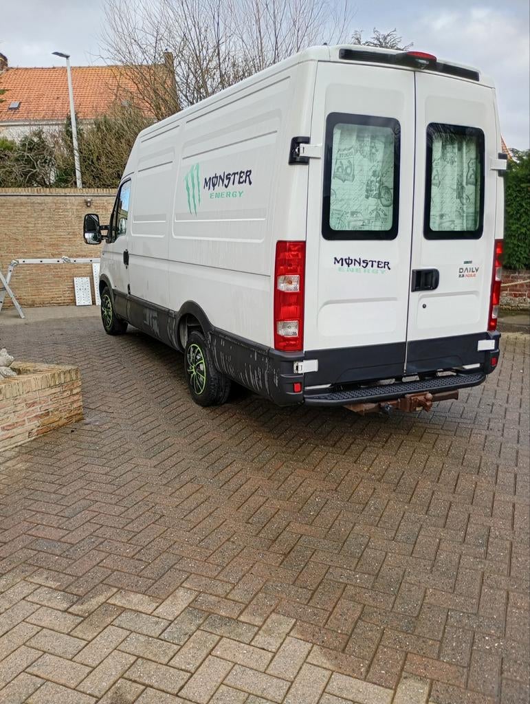 Zelfbouw camper Iveco automaat, Auto's, Bestelwagens en Lichte vracht, Automaat, Iveco, Particulier, Te koop