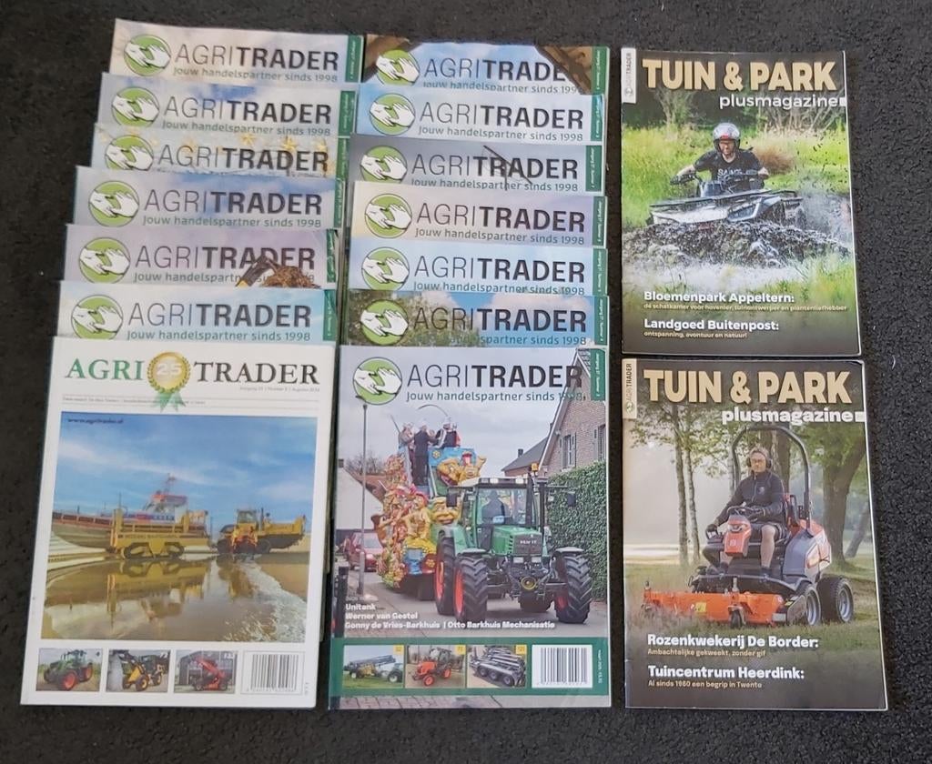Magazines Agritrader d'août 2024 à septembre 2025, Livres, Enlèvement ou Envoi, Utilisé, Autres types