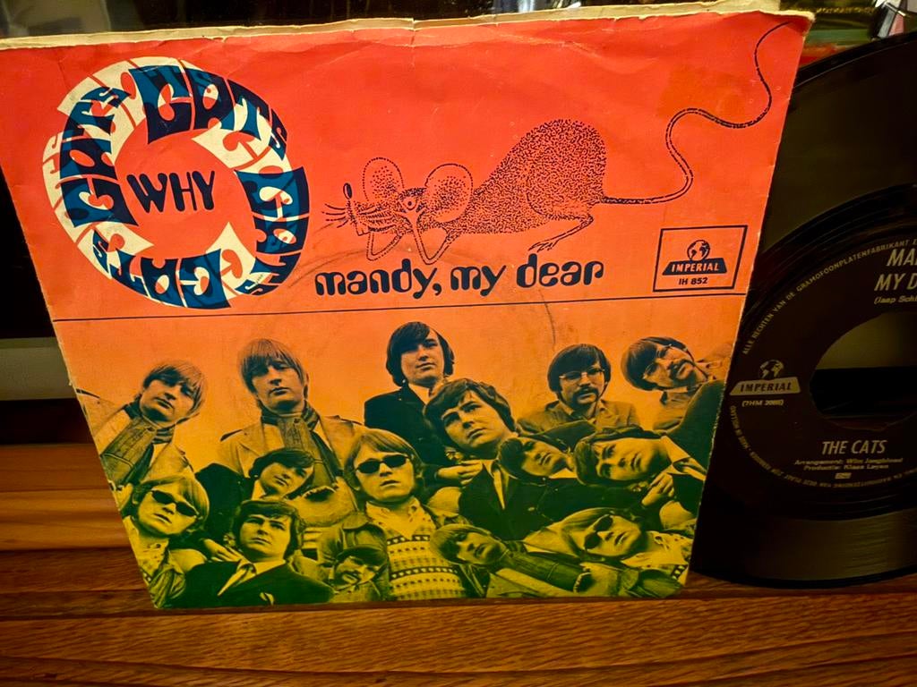 Mandy,My Dear - Why, Cd's en Dvd's, Vinyl Singles, 7 inch, Single, Ophalen of Verzenden, Zo goed als nieuw