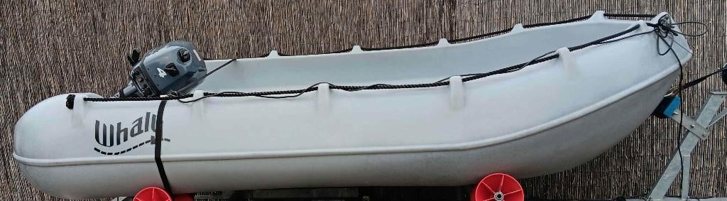 Whaly 310 met Yamaha buitenboordmotor 4pk 4 takt, Watersport en Boten, Ophalen, Overige materialen, Tot 10 pk, Zo goed als nieuw