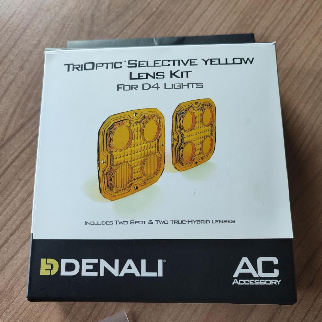 DENALI  Yellow Lens Kit voor D4 motor verstralers, Motoren, Ophalen of Verzenden, Nieuw