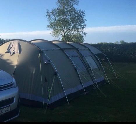 Outwell bear lake 6 tent, Caravans en Kamperen, Tenten, Ophalen, Tot en met 5