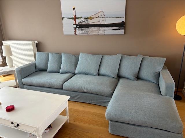 Canapé 5 places avec méridienne, Maison & Meubles, 75 à 100 cm, 300 cm ou plus, Quatre personnes ou plus, Banc droit