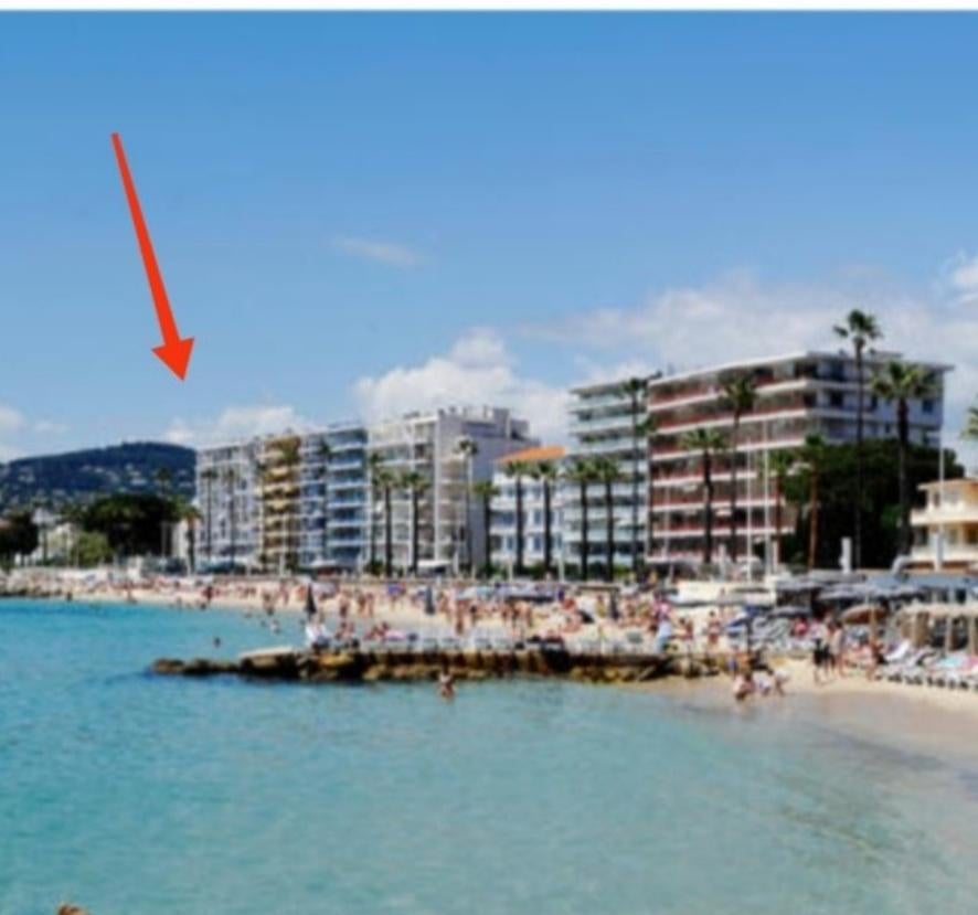 Côte d'Azur Juan les pins appartement face à la plage v mer, Vacances, Propriétaire, Ville, 1 chambre, Provence et Côte d'Azur