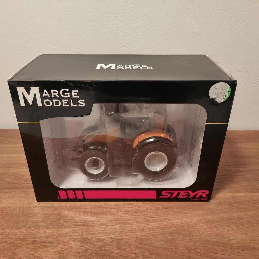 Steyr 6300 Terrus CVT Kommunal Marge Models, Hobby en Vrije tijd, Modelauto's | 1:32, Ophalen of Verzenden, Nieuw, Tractor of Landbouw