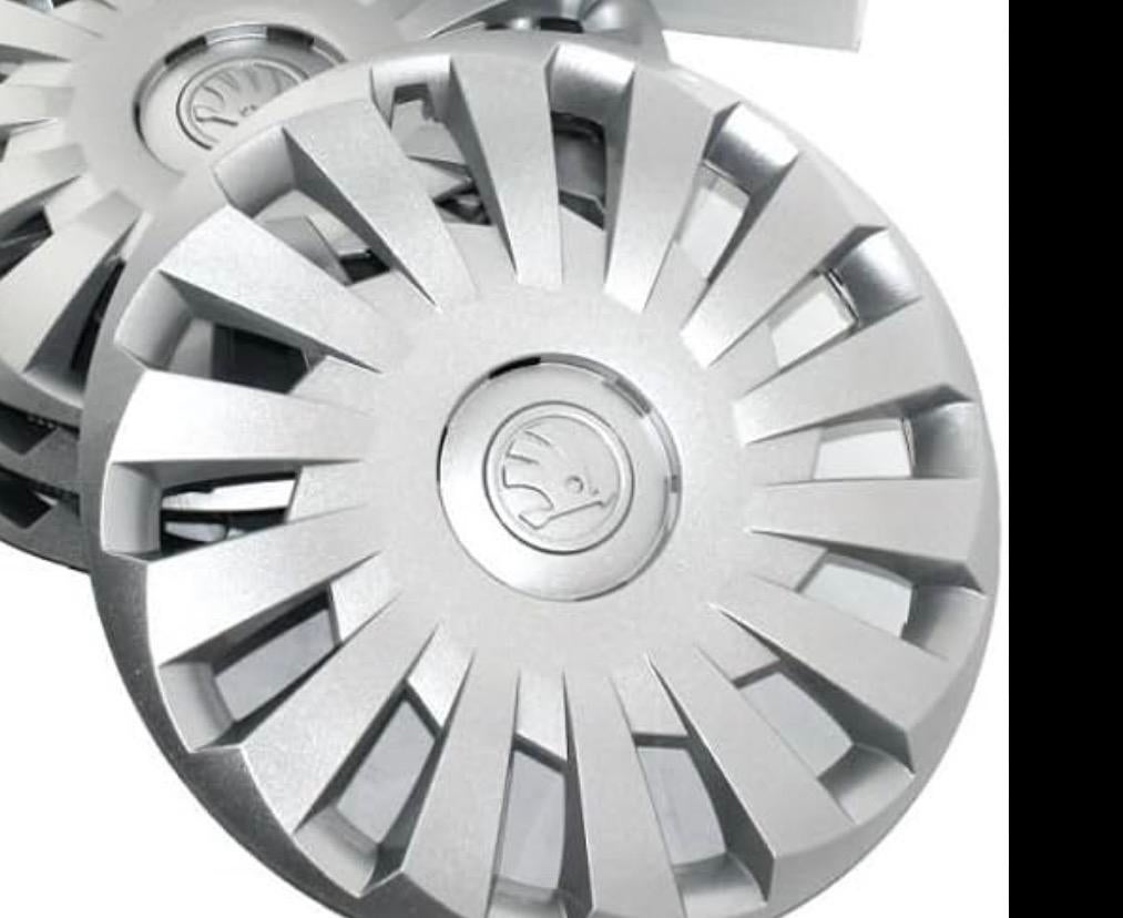 3 enjoliveurs d’origine Skoda octavia roomster superb 16", Autos : Divers, Enjoliveurs, Enlèvement ou Envoi, Comme neuf