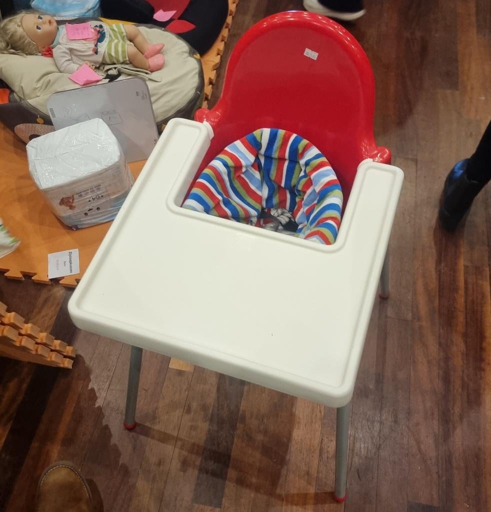 10x Babystoel Ikea antilop met tafelblad en steunkussen, Kinderen en Baby's, Ophalen
