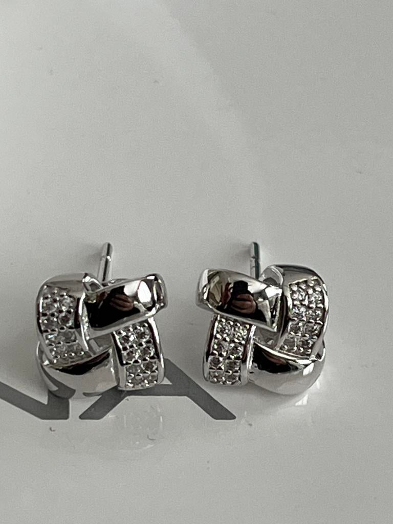 Nona silver oorbellen nieuw 925, Ophalen of Verzenden, Zo goed als nieuw