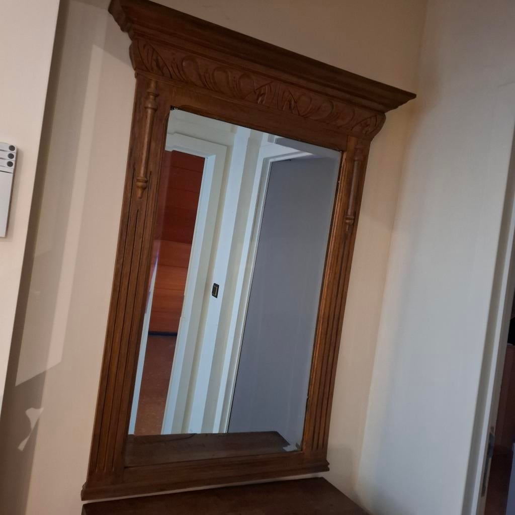 Antieke spiegel, Ophalen