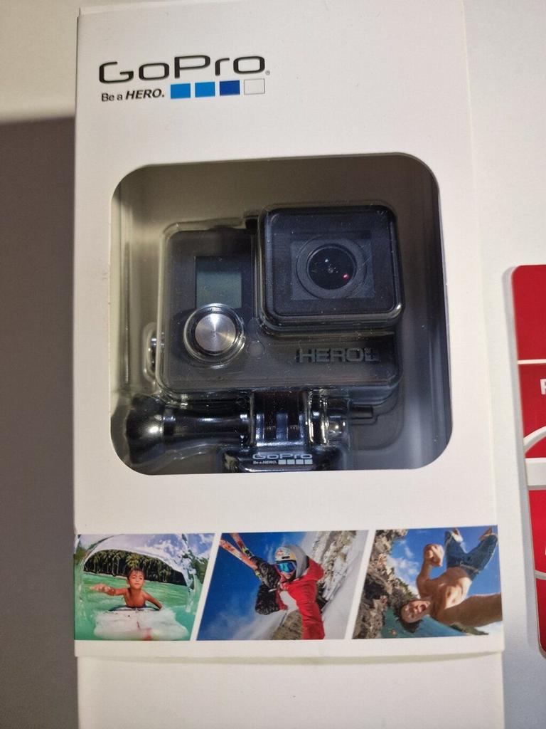GoPro HERO + NIEUW waterproof LCD met 32 gb geheugenkaart, -, -, Nieuw, Ophalen of Verzenden