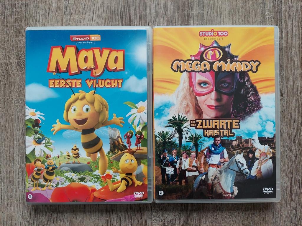 2 DVD pour 5€ « Maya et Mega Mindy », Enlèvement ou Envoi, Comme neuf
