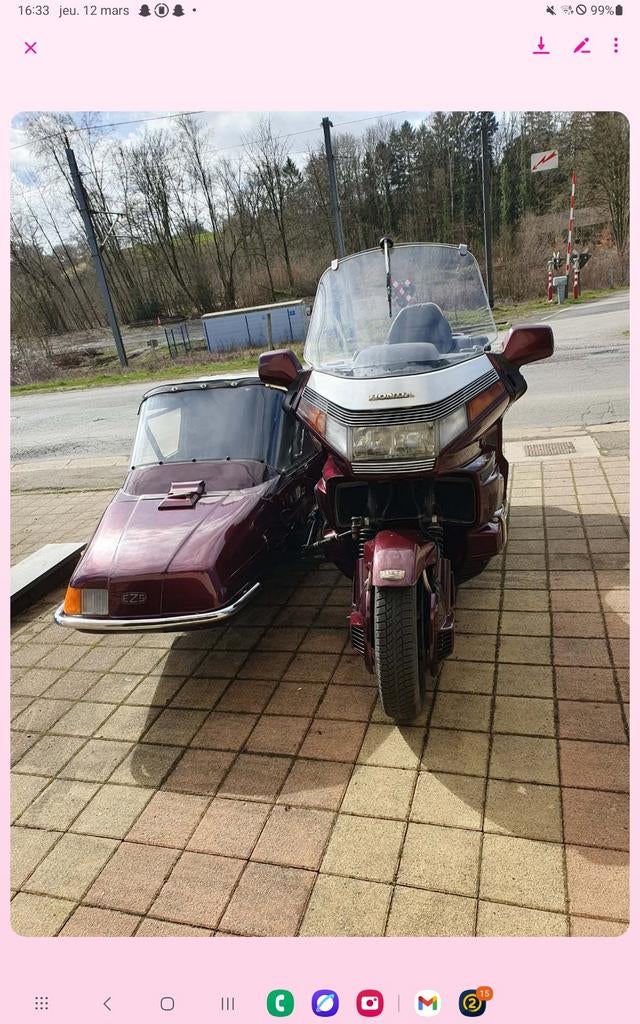 honda goldwing 1500cc pour pieces, Enlèvement
