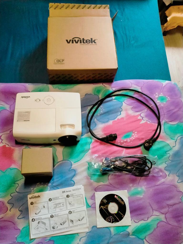 projecteur Vivitek d557wh a réparé, TV, Hi-fi & Vidéo, Projecteurs vidéo, Utilisé, DLP, Autres résolutions, Enlèvement ou Envoi