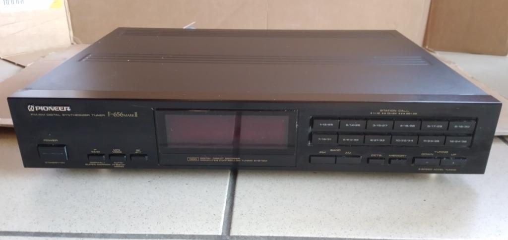 Tuner PIONEER F-656 MARK II, Enlèvement