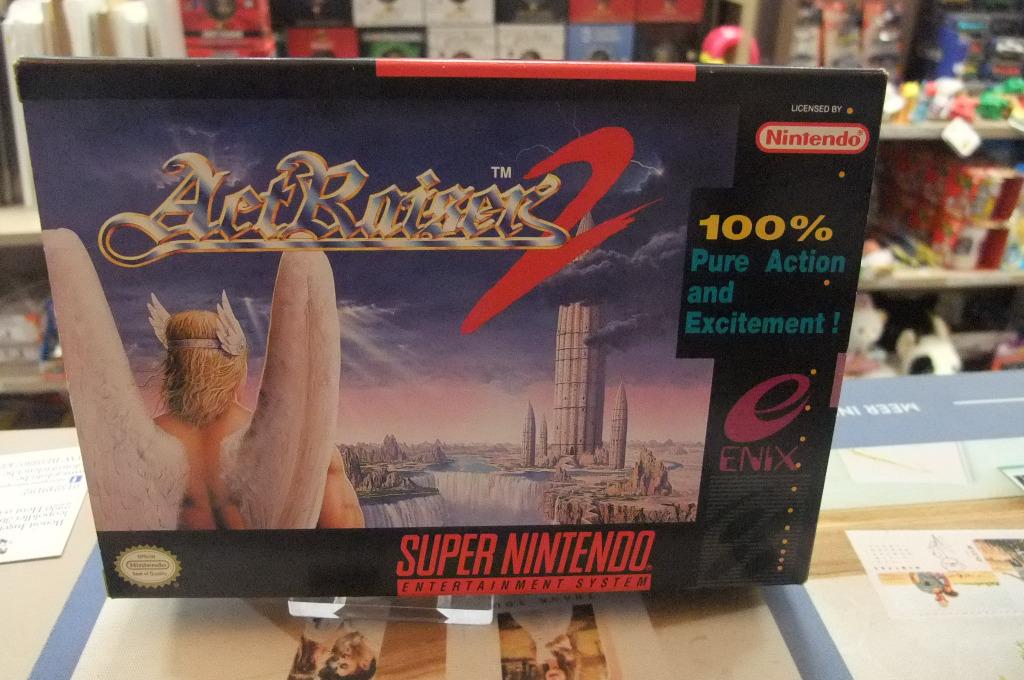 actraiser 2 snes ntsc, Games en Spelcomputers, Games | Nintendo Super NES, Nintendo, Gebruikt, 1 speler, Ophalen of Verzenden