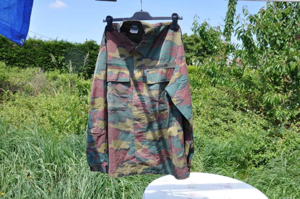 §  chemise veste camouflage abl utilisé(1), Collections, Enlèvement ou Envoi, Armée de terre, Vêtements ou Chaussures