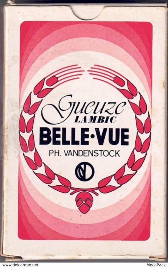Volledig kaartspel met 52 kaarten Gueuze Lambic Belle-Vue, Ophalen of Verzenden, Gebruikt, Speelkaart(en)