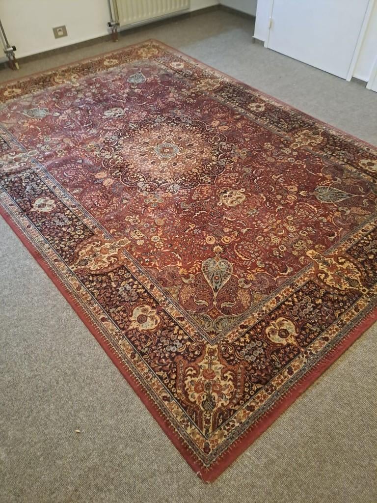 Vintage tapijt van Louis de Poortere, Ophalen, Gebruikt, Klassiek, 200 cm of meer