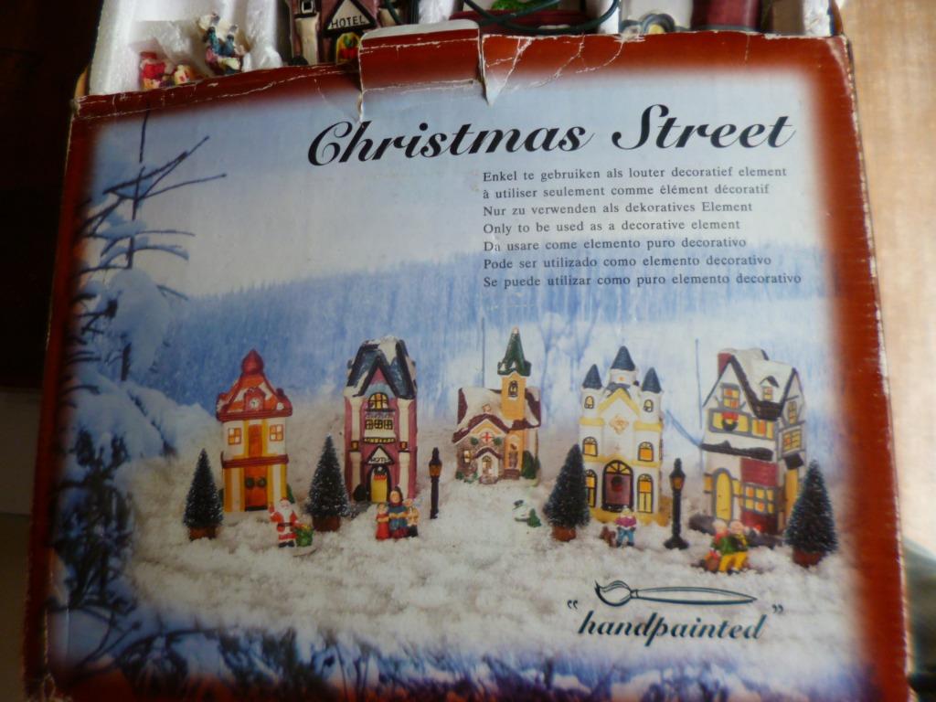 Déco Noel - Petit village, Divers, Noël, Enlèvement ou Envoi, Utilisé