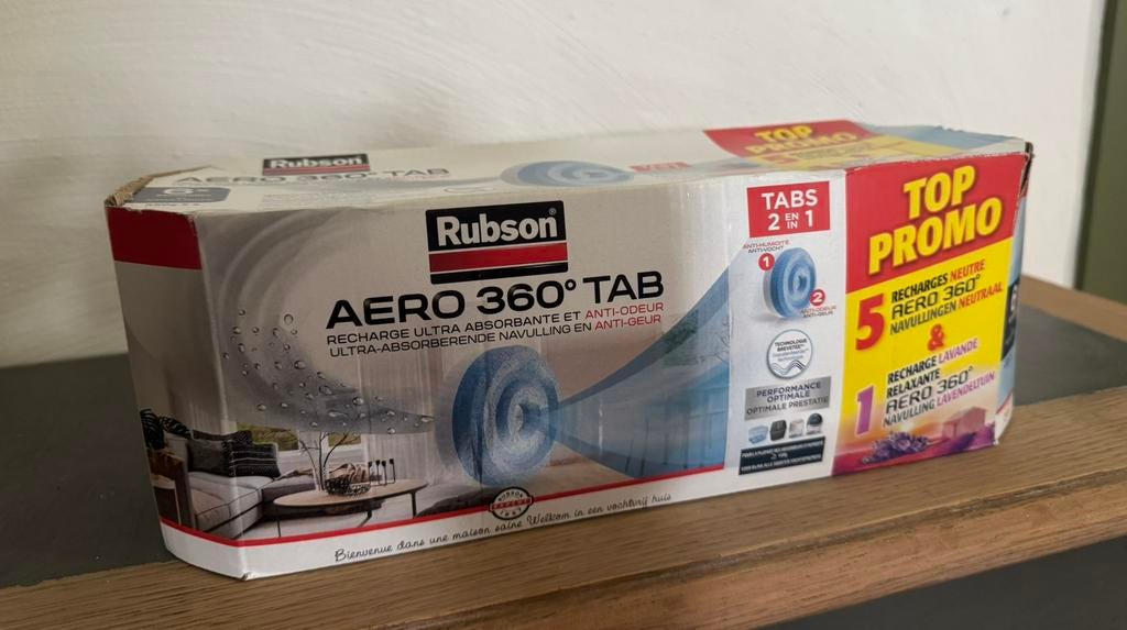 Recharges Rubson Aero 360, Ophalen of Verzenden, Nieuw