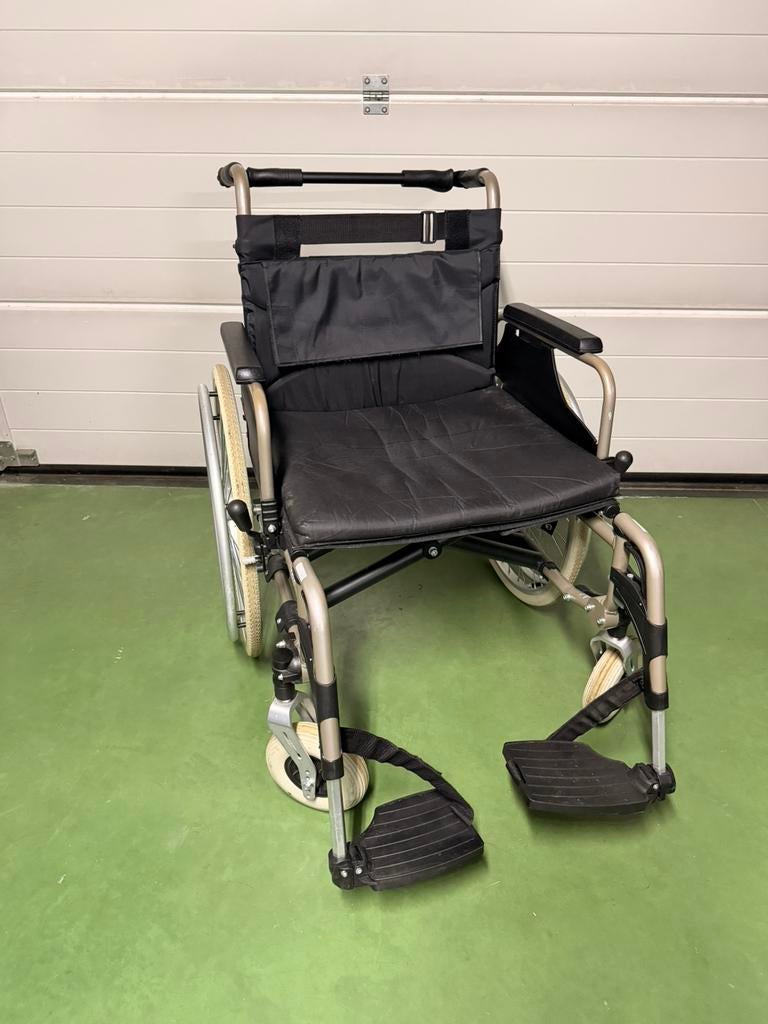 Rolstoel Vermeiren 300XL, Ophalen, Inklapbaar, Zo goed als nieuw, Duwrolstoel