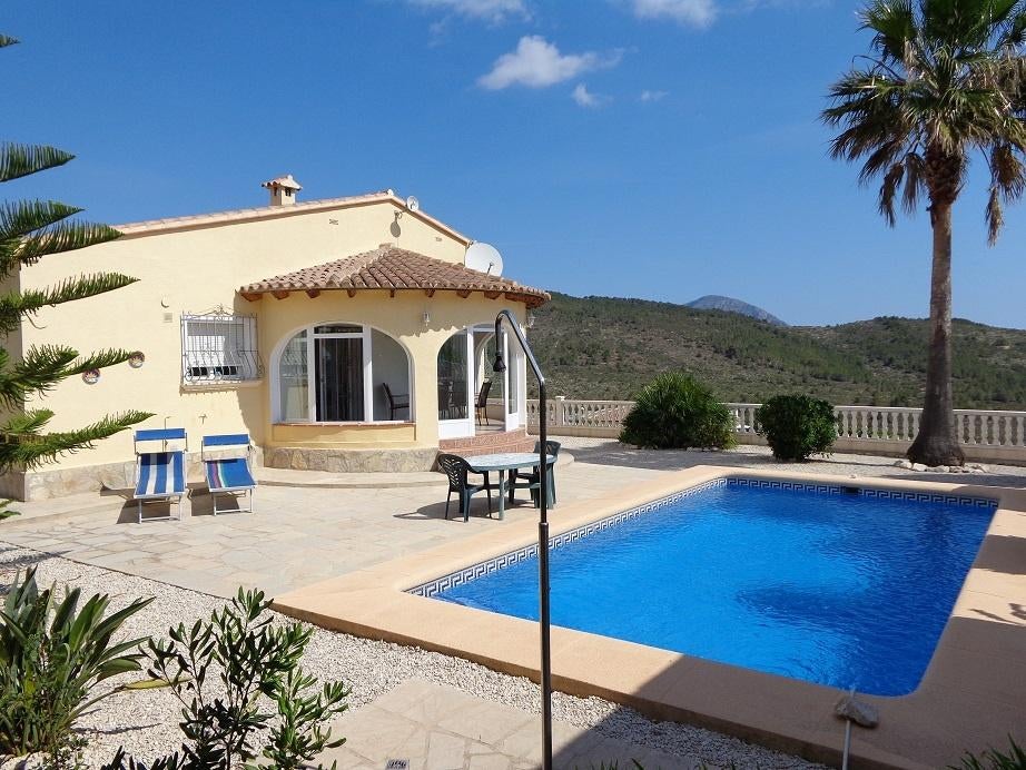LM Villa Moraira Benitachell avec piscine privée 9x4, Propriétaire, Maison de campagne ou Villa, Campagne, 3 chambres à coucher