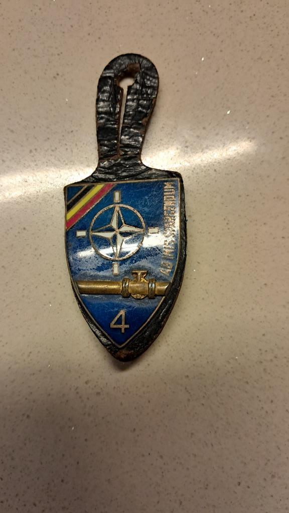 BELGIQUE - ABL - BRELOQUES (2), Ophalen of Verzenden, Landmacht, Embleem of Badge