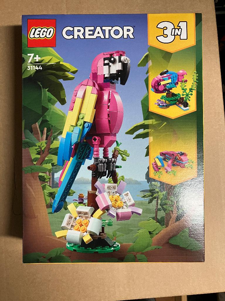 Lego Exotische roze papegaai (31144), Ophalen of Verzenden, Nieuw, Complete set, Lego