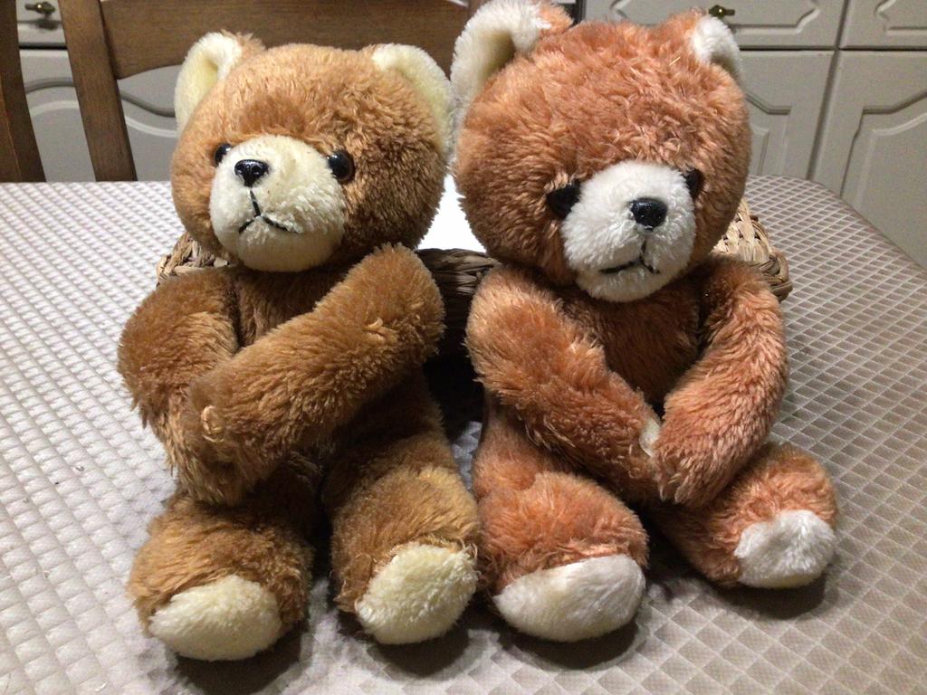 Pluche beertjes, Ophalen, Zo goed als nieuw