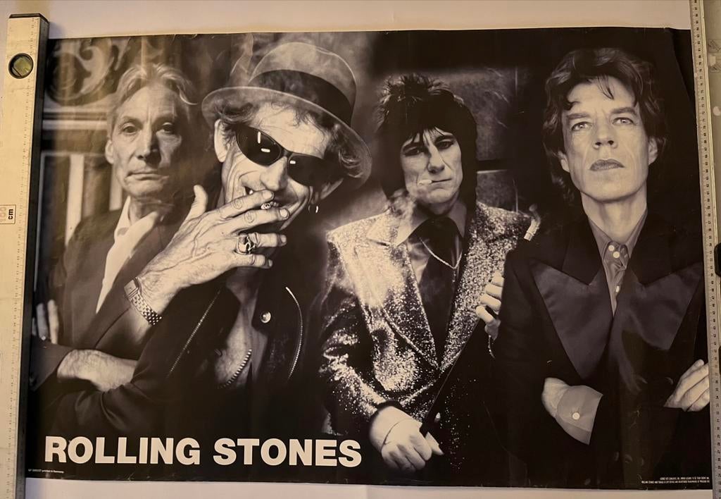 ROLLING STONES POSTER, Verzamelen, Ophalen, Zo goed als nieuw