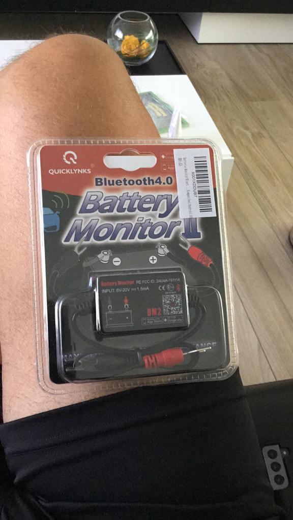 Batterij monitor met bluetooth, Ophalen, Nieuw