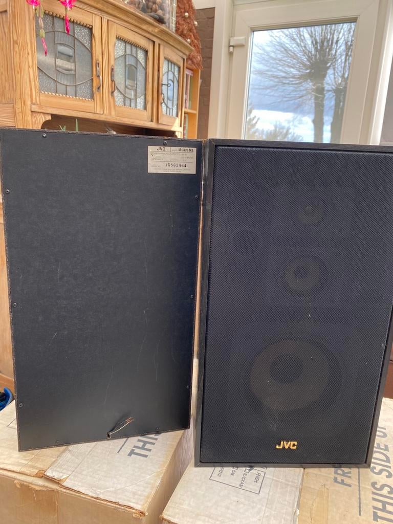 Jvc geluidsboxen (2 st /60€), Ophalen, Zo goed als nieuw, JVC