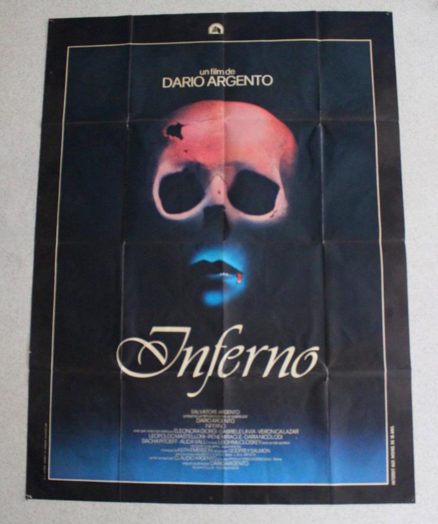 affiche du film INFERNO de Dario Argento affiche, Enlèvement ou Envoi, Utilisé, Rectangulaire vertical, Autres sujets/thèmes