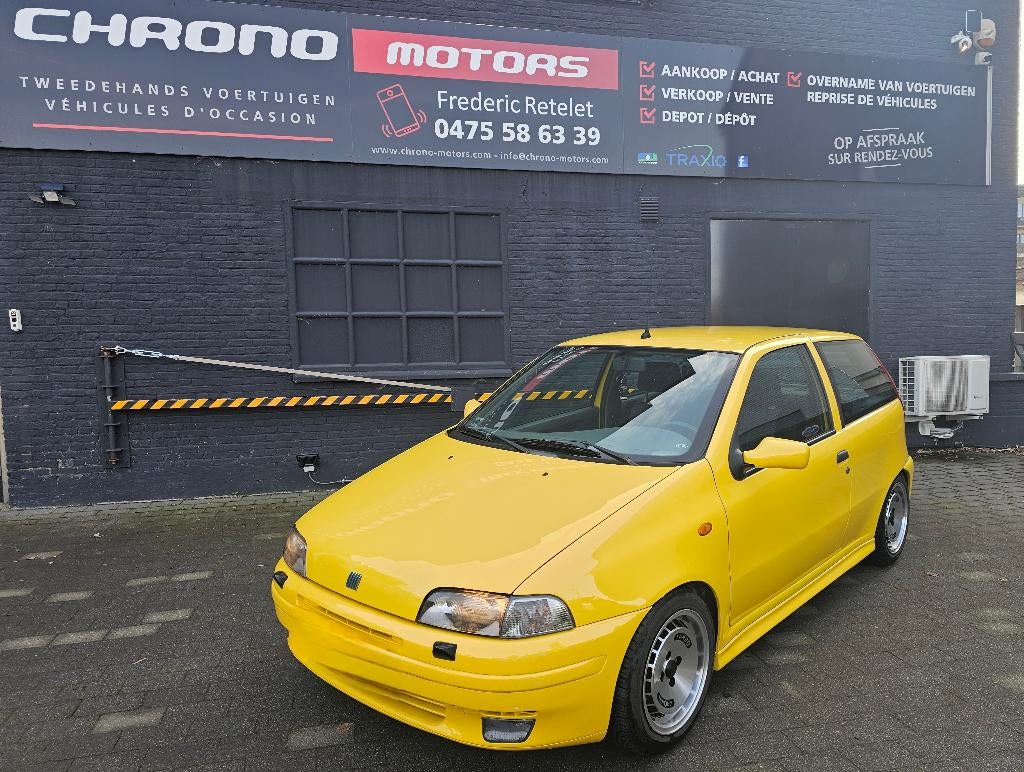 Fiat Punto 1.4 Turbo GT Distibution Faite Ve J-Alu Ronal, Autos, Fiat, 1372 cm³, Achat, Entreprise, Boîte manuelle