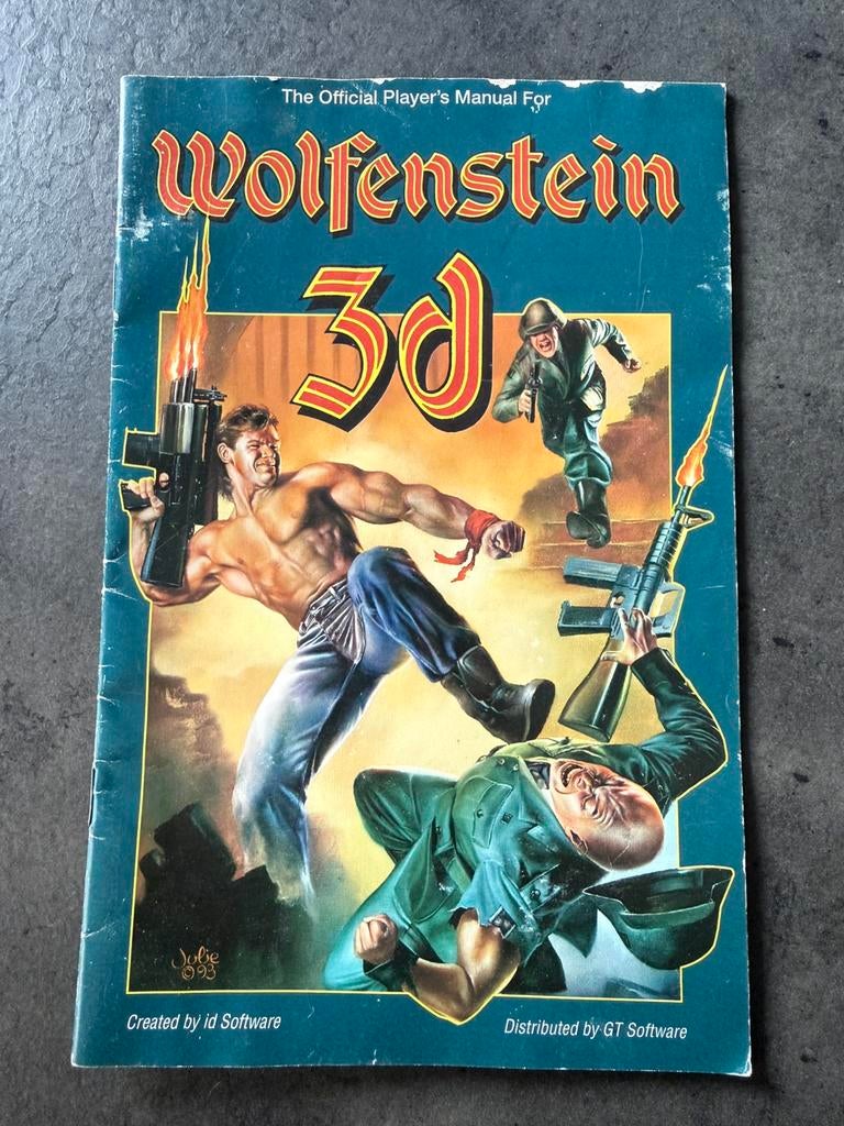 Wolfenstein 3d official manual, Consoles de jeu & Jeux vidéo, Jeux | Atari, Shooter, Enlèvement ou Envoi, Autres modèles, 1 joueur