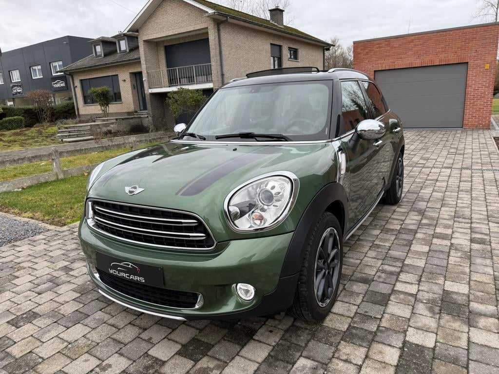 MINI Cooper D Countryman 1.6 D * Xenon * Pano * GPS * Euro 6, Auto's, Mini, Voorwielaandrijving, Monovolume, 1820 kg, Leder
