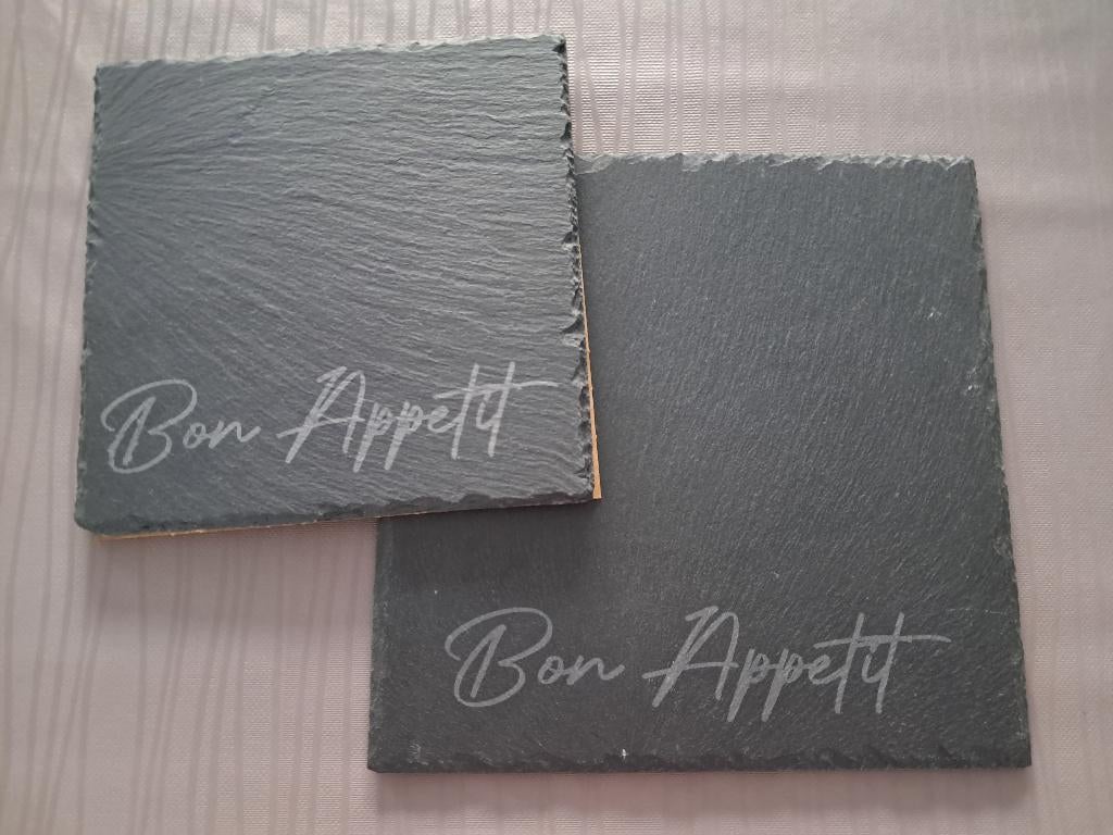 Gepersonaliseerde leistenen set (serveerplank) - NIEUW, Ophalen, Nieuw