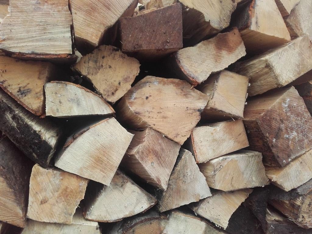 Droog Brandhout beuk,eik en populier, 6 m³ ou plus, Enlèvement ou Envoi, Hêtre, Bûches