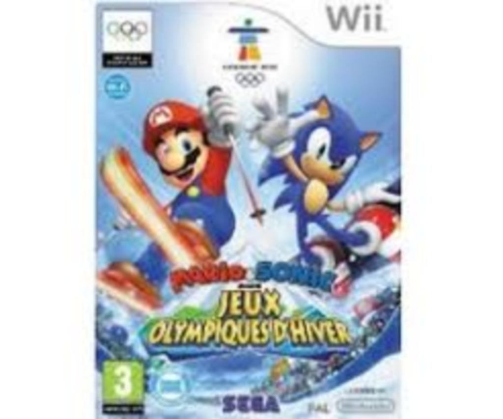 Mario & Sonic aux Jeux Olympiques D'Hiver (Wii)., Consoles de jeu & Jeux vidéo, Utilisé, À partir de 3 ans, 3 joueurs ou plus