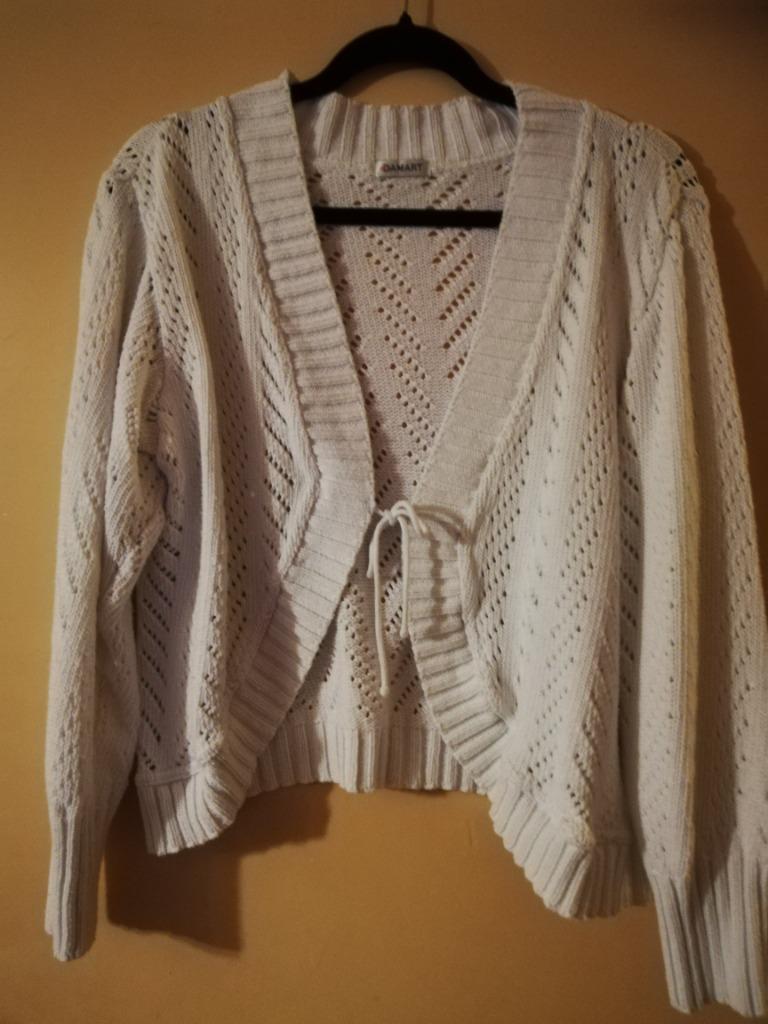 BOLERO VEST WIT MAAT XL, Wit, Maat 46/48 (XL) of groter, Ophalen of Verzenden, Damart