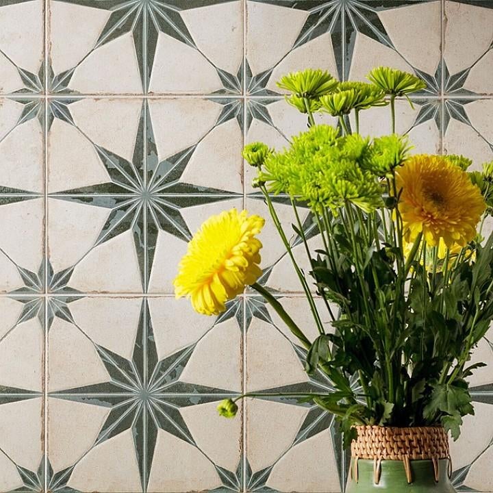 Vintage tegels - Portugese vloertegels - vintage vloertegels, Doe-het-zelf en Bouw, Verzenden, Nieuw