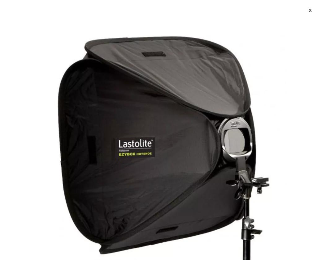 Lastolite Ezybox softbox Hotshoe 76cm x 76cm - 2480, Ophalen, Zo goed als nieuw, Overige typen