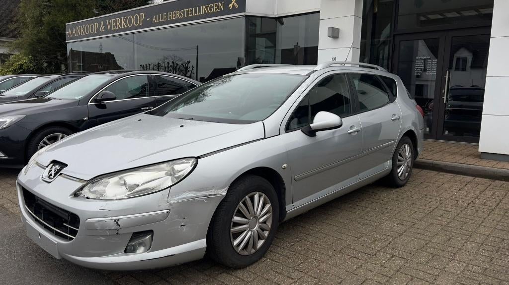 Peugeot 407 1.6 HDI EXPORT, Autos, Argent ou Gris, Achat, Entreprise, Boîte manuelle