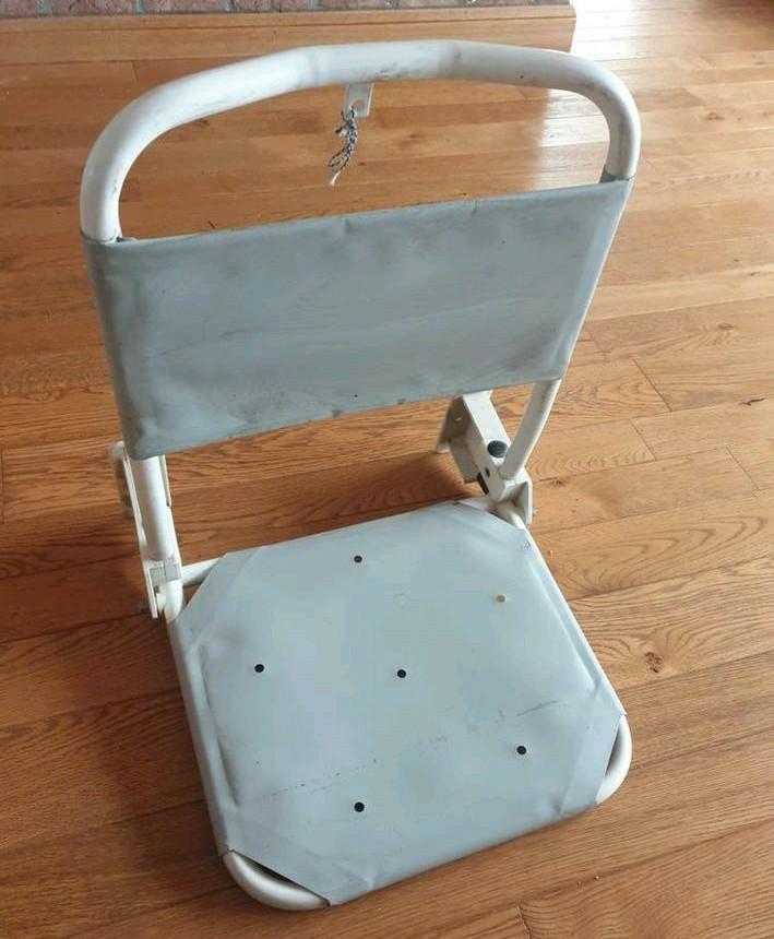 Chaise de douche pliante pour invalide, Enlèvement ou Envoi, Utilisé