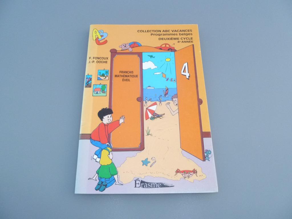 livre ABC vacances 4e primaire, Livres, Enlèvement, Comme neuf, Primaire